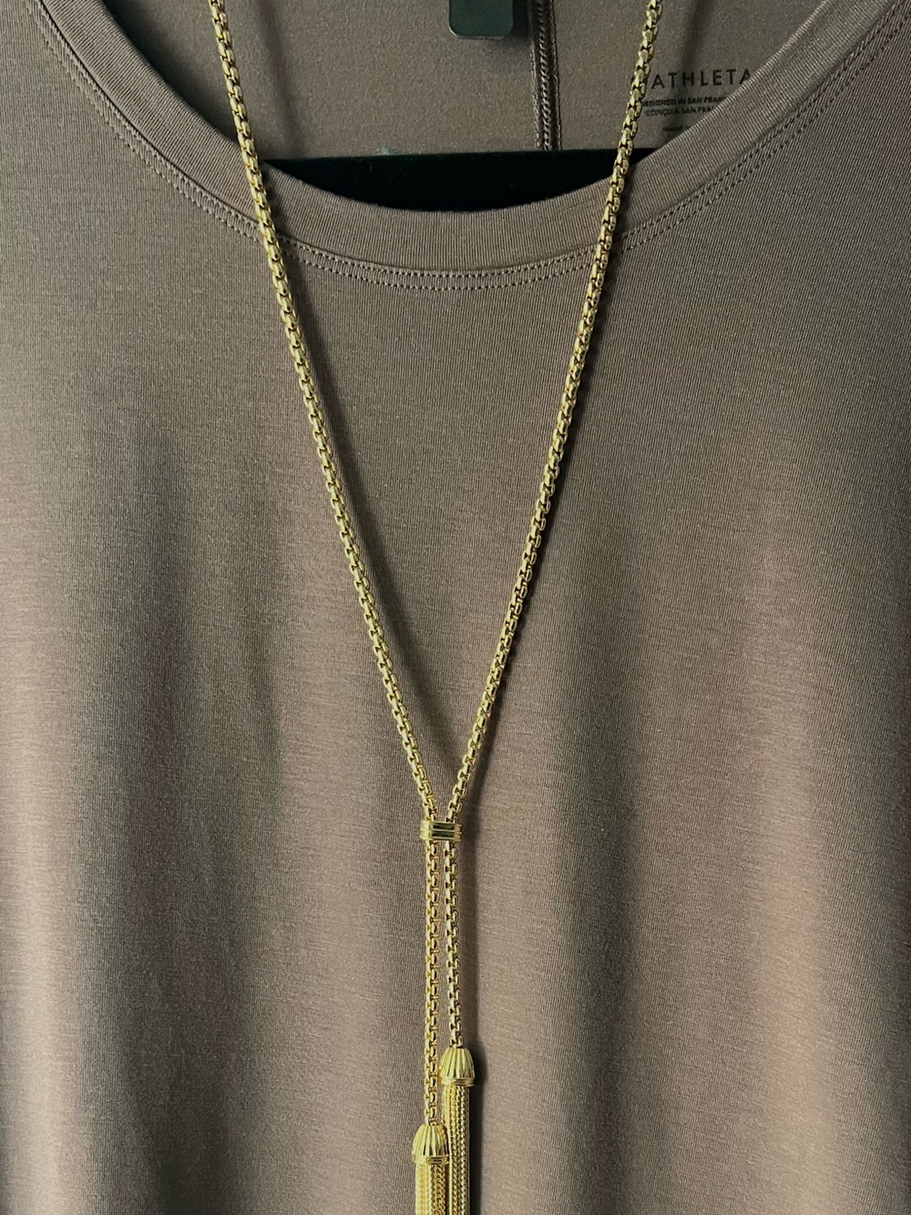 NWT J. Crew Necklace with tassel